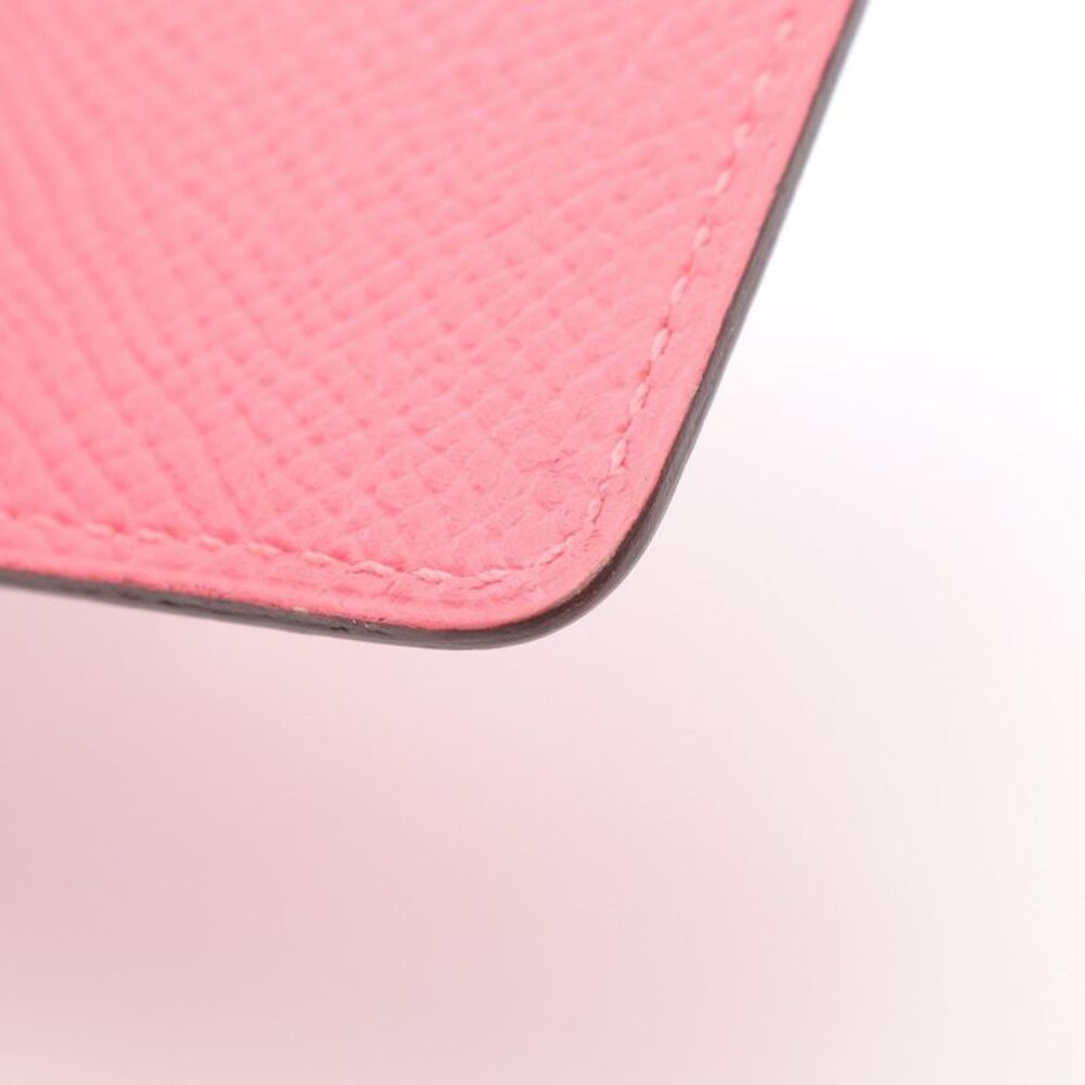Hermes Rose Azalee Card Case - Picture 2 of 7